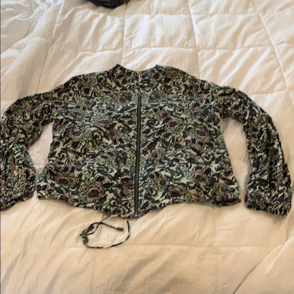 Free People bell sleeve jacket - Picture 4 of 6
